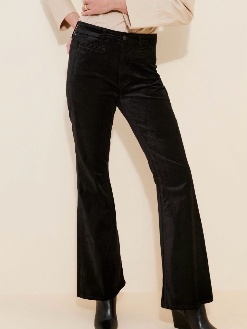 Citizens Of Humanity Black Wide Leg Pants